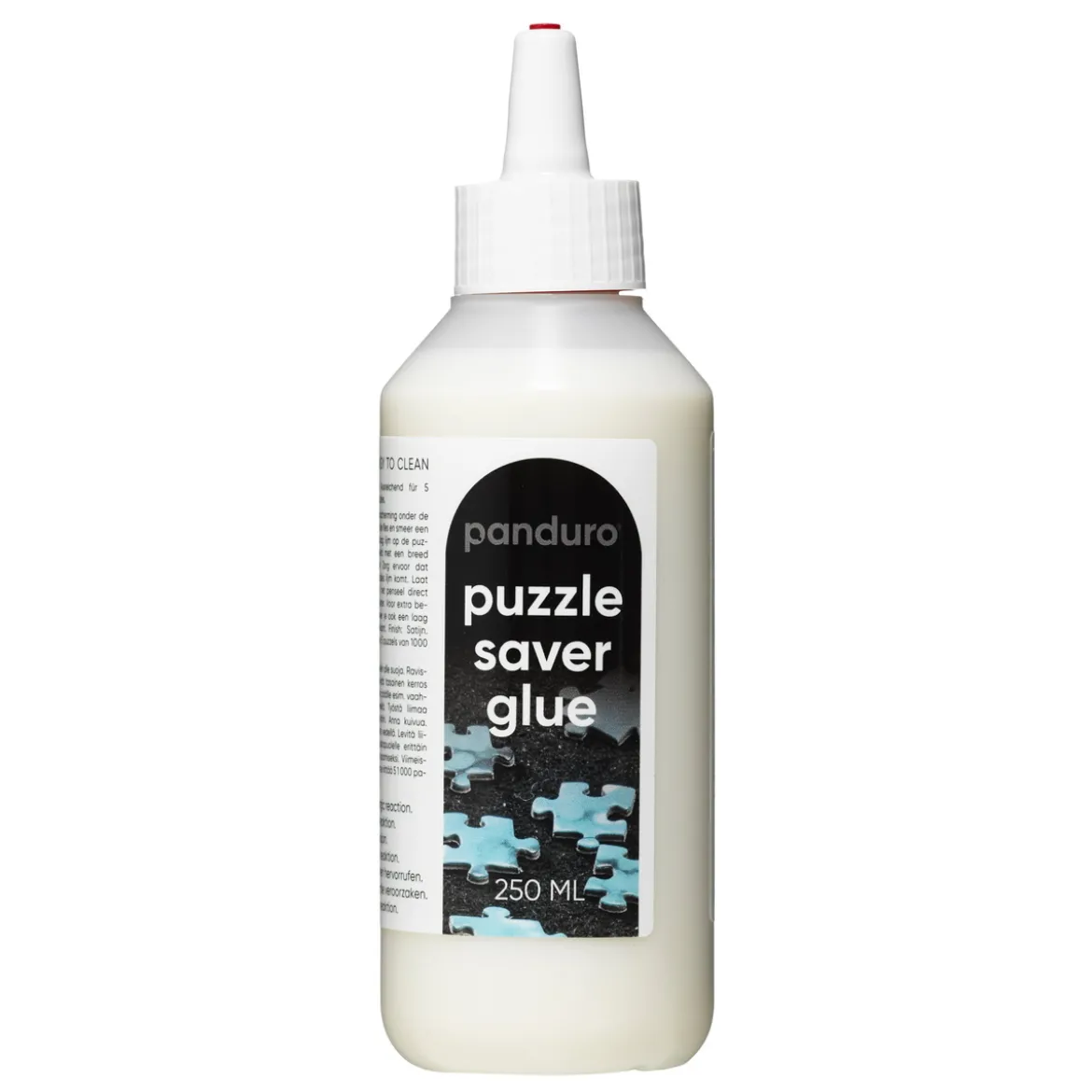 Puzzle Saver Glue, 250 ml puslespilllim som gjør det mulig å lime sammen puslespill