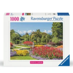 Ravensburger puslespill – Beautiful Gardens Villa Pallavicino. 1000 biter, 70x50 cm.