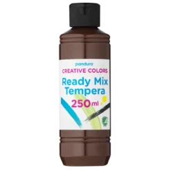 Ready Mix tempera 250ml Brun