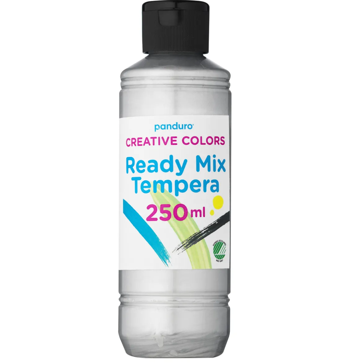 Ready Mix tempera 250ml Sølv