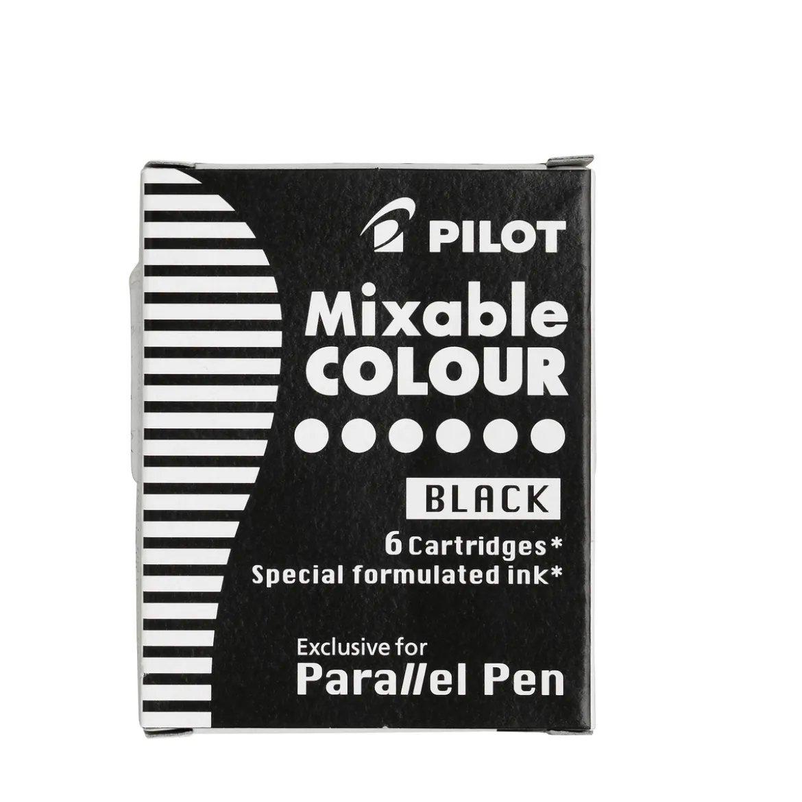 Refill Parallel Pen Sort 6 stk