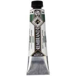 Rembrandt akrylmaling 40 ml Chromium Oxide Green - 668