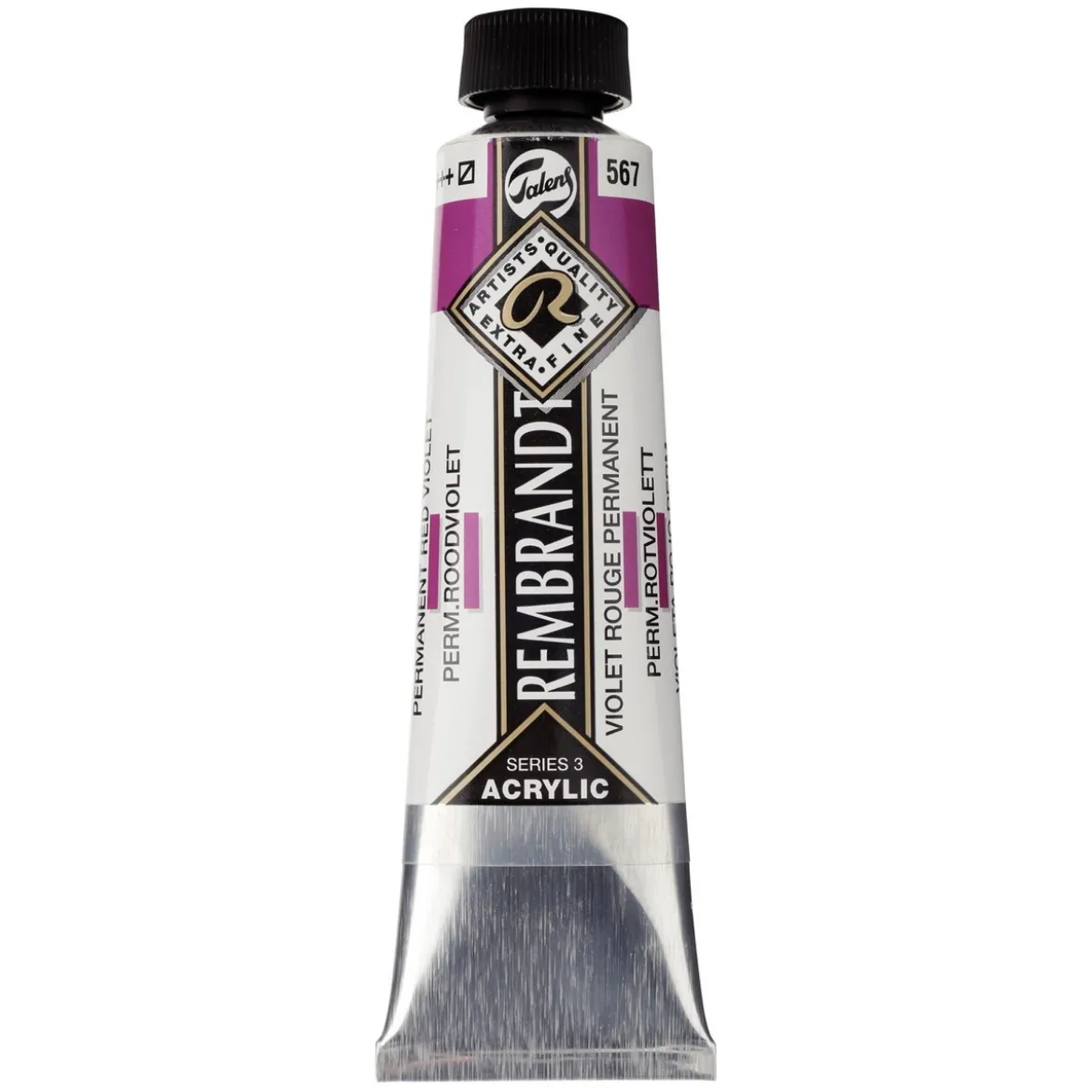 Rembrandt akrylmaling 40 ml Permanent Red Violet - 567
