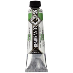 Rembrandt akrylmaling 40 ml Permanent Green Light - 618