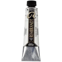 Rembrandt akrylmaling 40 ml Titanium White - 105
