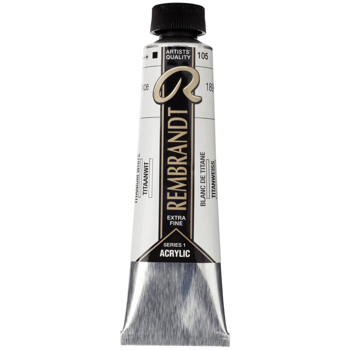 Rembrandt akrylmaling 40 ml Titanium White - 105