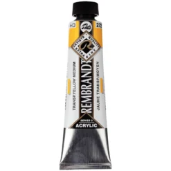 Rembrandt akrylmaling 40 ml Transparent Yellow Medium - 272