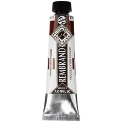Rembrandt akrylmaling 40 ml Transparent Oxide Red - 378