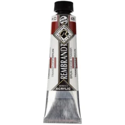 Rembrandt akrylmaling 40 ml Transparent Oxide Brown - 426