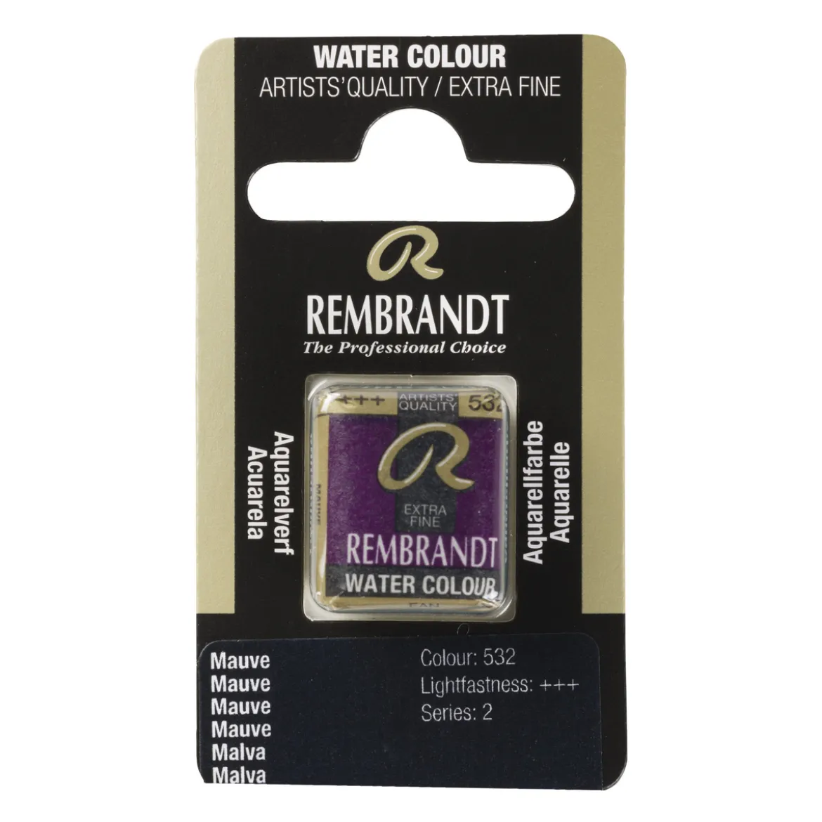 Rembrandt akvarellmaling halvkopp – Mauve 532