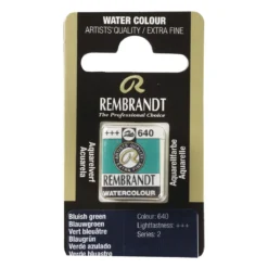 Rembrandt akvarellmaling halvkopp – Hookers Green Light 644