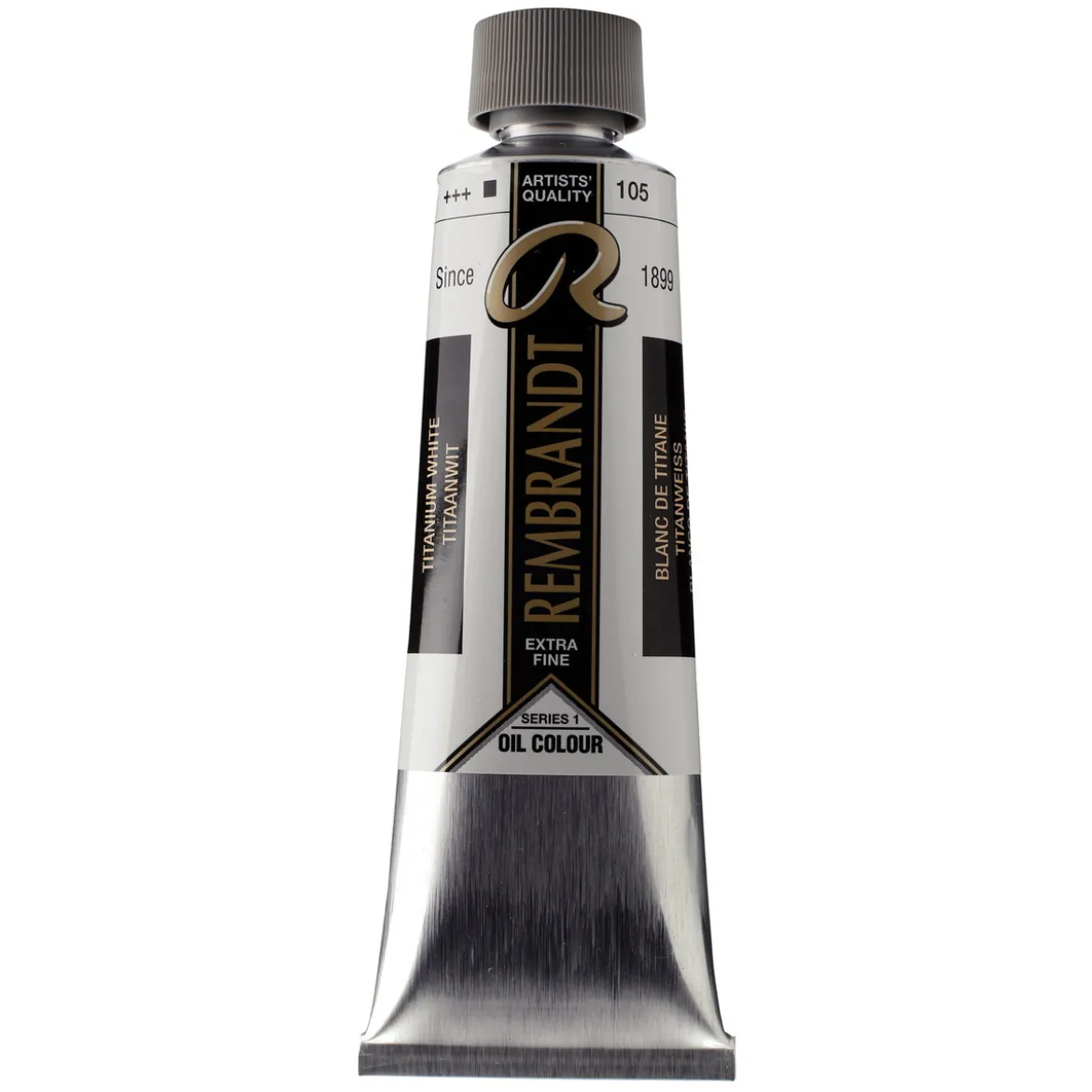 Rembrandt oljemaling 150 ml Titanium White (Linseed Oil) 118