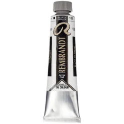 Rembrandt oljemaling 40 ml Titanium White (Safflower Oil) - 105