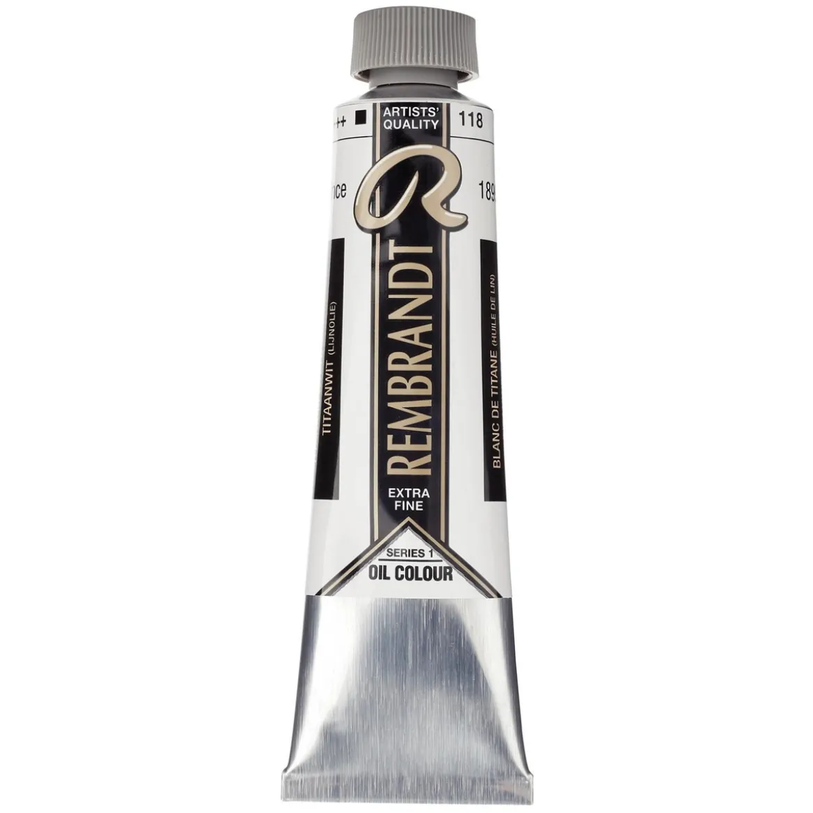 Rembrandt oljemaling 40 ml Titanium White (Linseed oil) - 118