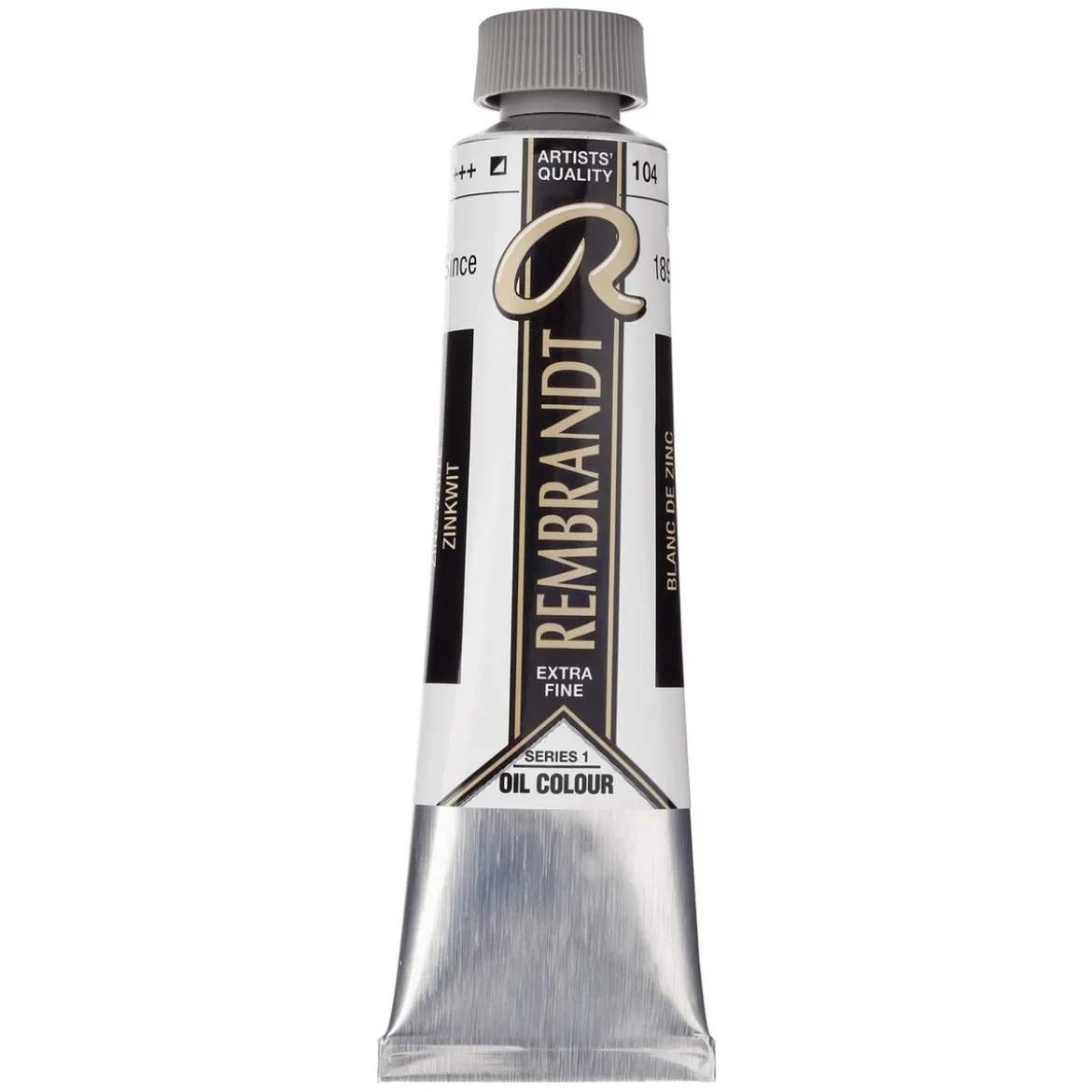 Rembrandt oljemaling 40 ml Zinc White (Safflower Oil) - 104