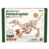 Robotime ROKR Velociraptor LD01 trepuslespill, dinosaur som kan bevege seg! 415×105×210 mm