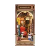 Rolife DIY Booknook Wonderland Bookstore bokstøtte, miniatyrdiorama – TGB07, 115×200×220 mm