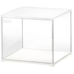 Rolife DIY Display Box DFL03, utstillingsskap for miniatyrhus, 287×237×244 mm