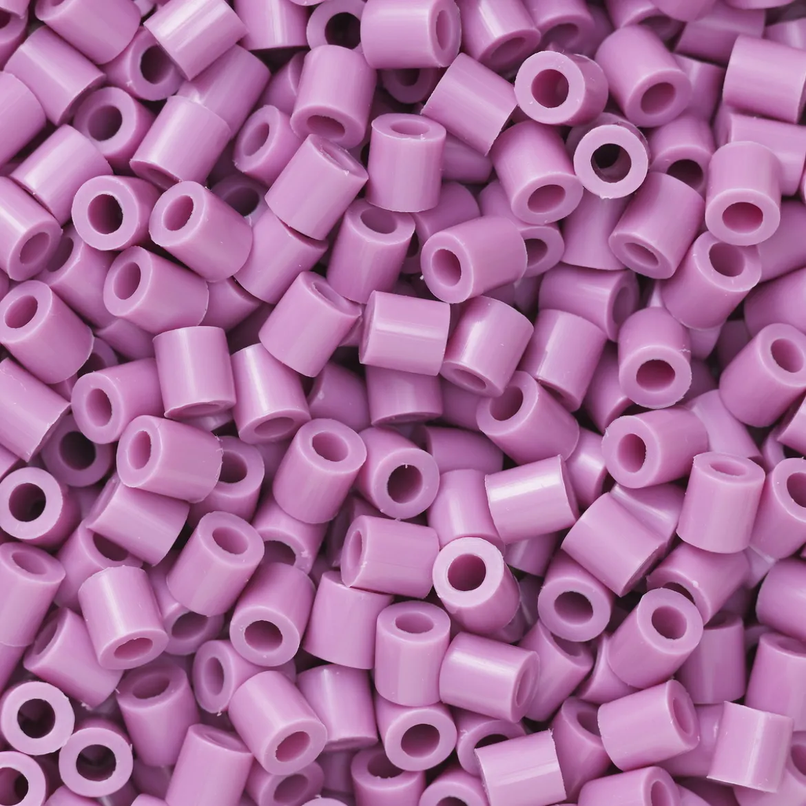 Rørperler Midi 1000 stk. gammelrosa, Ø5 mm