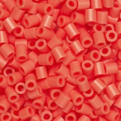 Rørperler Midi 1000 stk. korallrød, Ø5 mm