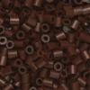 Rørperler Midi 1000 stk. mørkebrun, Ø5 mm