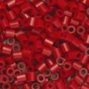 Rørperler Midi 1000 stk. mørkerød, Ø5 mm
