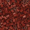 Rørperler Midi 1000 stk. mørk terrakotta, Ø5 mm