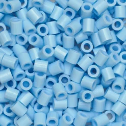 Rørperler Midi 1000 stk. pastellblå, Ø5 mm