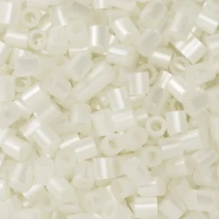 Rørperler Midi 1000 stk. perlemor med skimmer, Ø5 mm