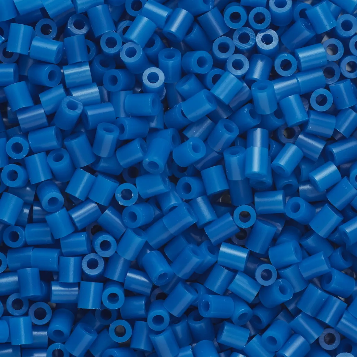 Rørperler Mini 1000 stk. blå, Ø2,5 mm