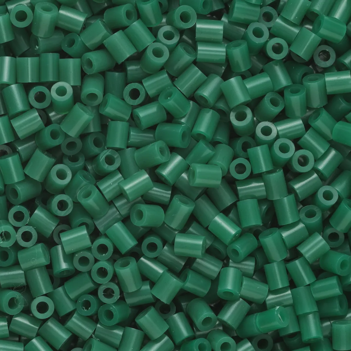 Rørperler Mini 1000 stk. grønn, Ø2,5 mm