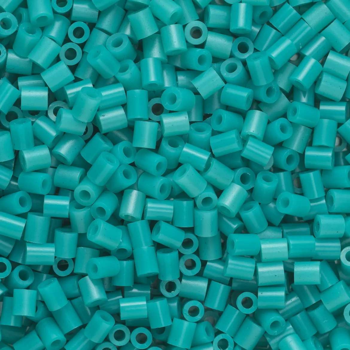 Rørperler Mini 1000 stk. petrol, Ø2,5 mm