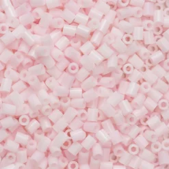Rørperler Mini 1000 stk. rosa, Ø2,5 mm
