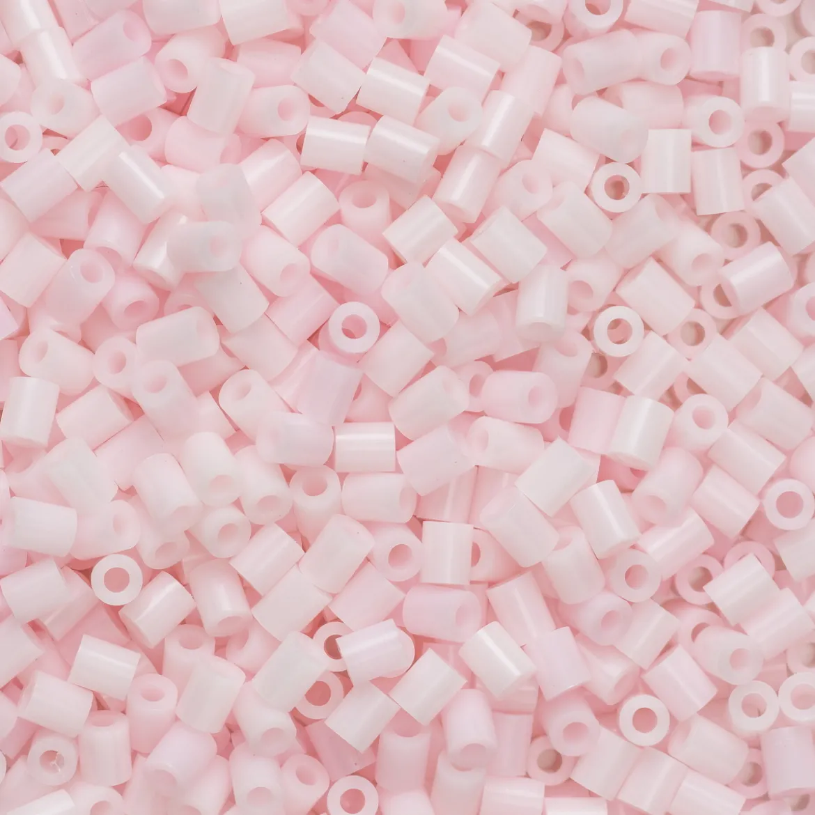 Rørperler Mini 1000 stk. rosa, Ø2,5 mm