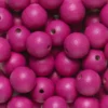 Runde treperler Ø12 mm, cirka 75 stk. rosa