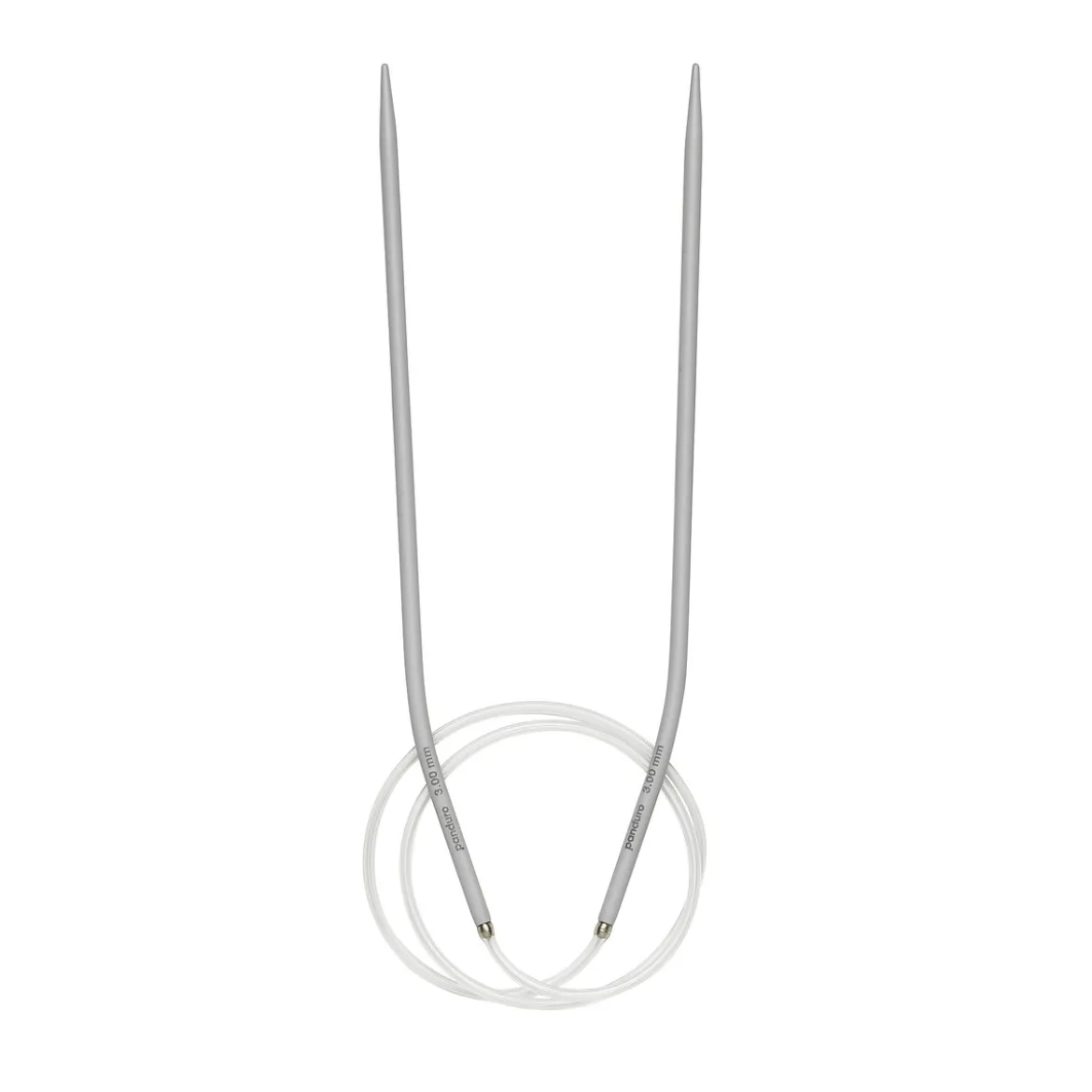Rundpinner, lengde 60 cm Ø3,0 mm – aluminium