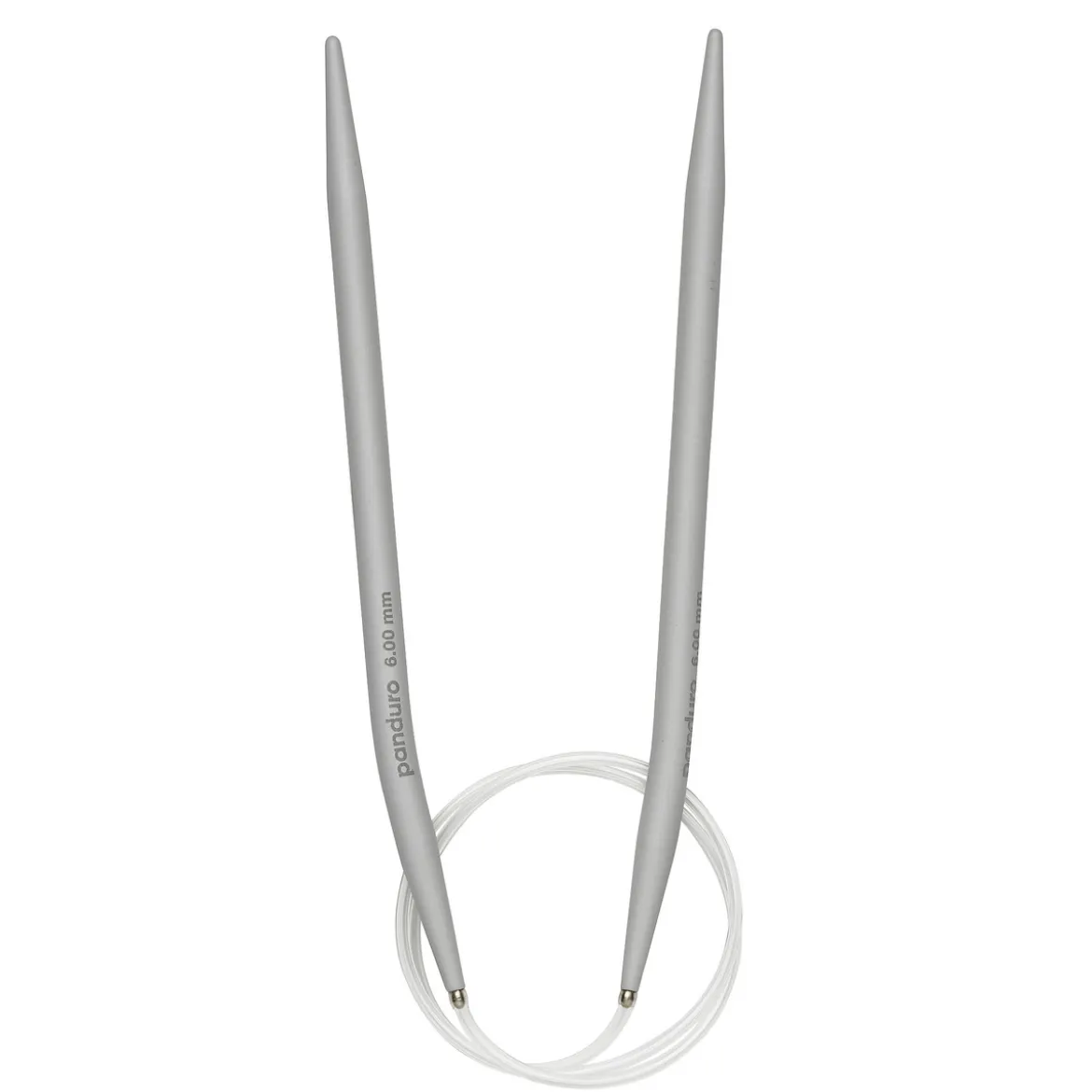 Rundpinner, lengde 40 cm Ø6,0 mm – aluminium