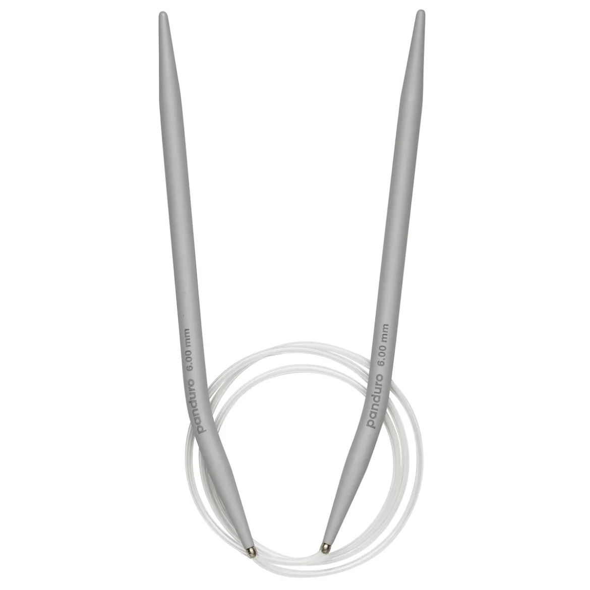 Rundpinner, lengde 80 cm Ø6,0 mm – aluminium