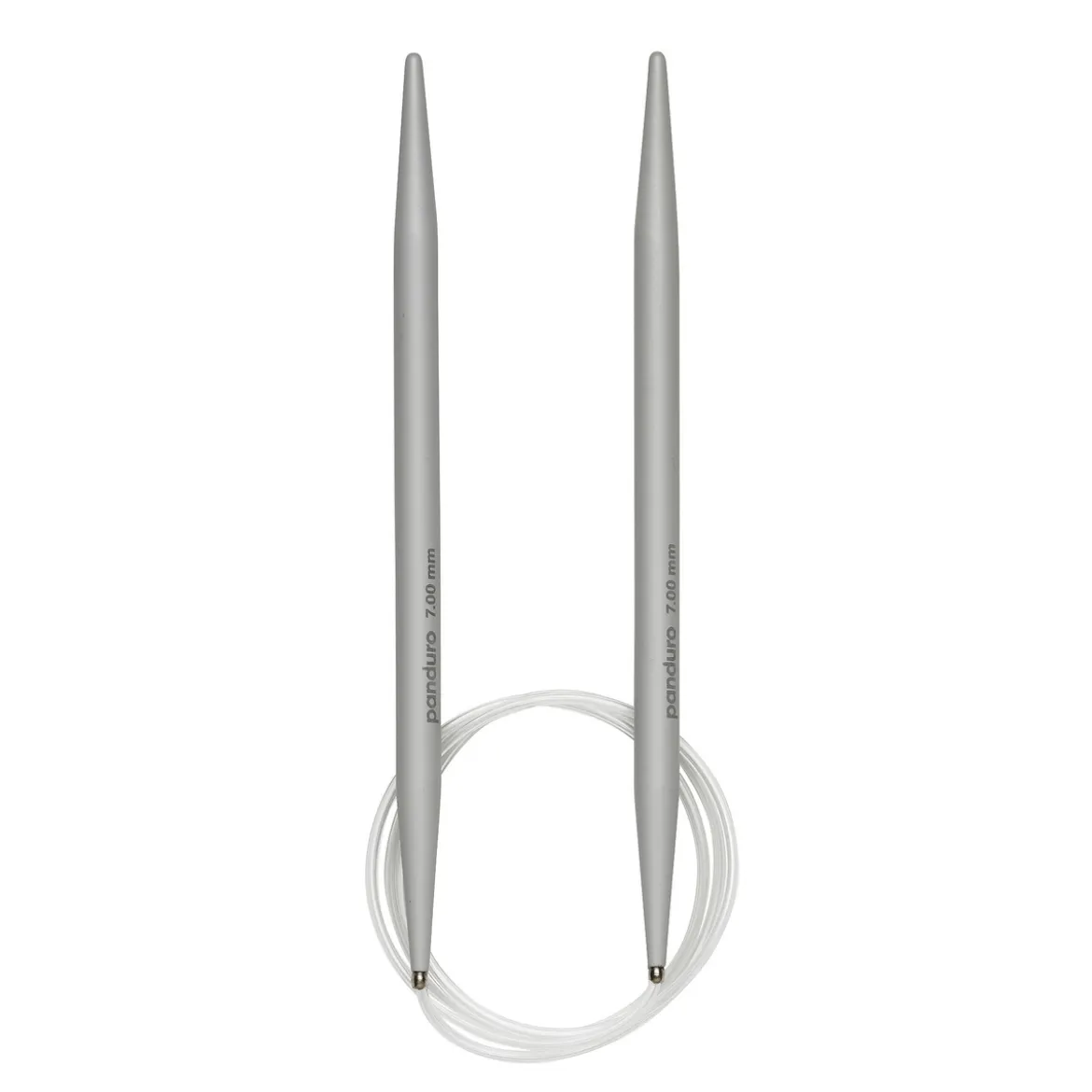 Rundpinner, lengde 80 cm Ø7,0 mm – aluminium