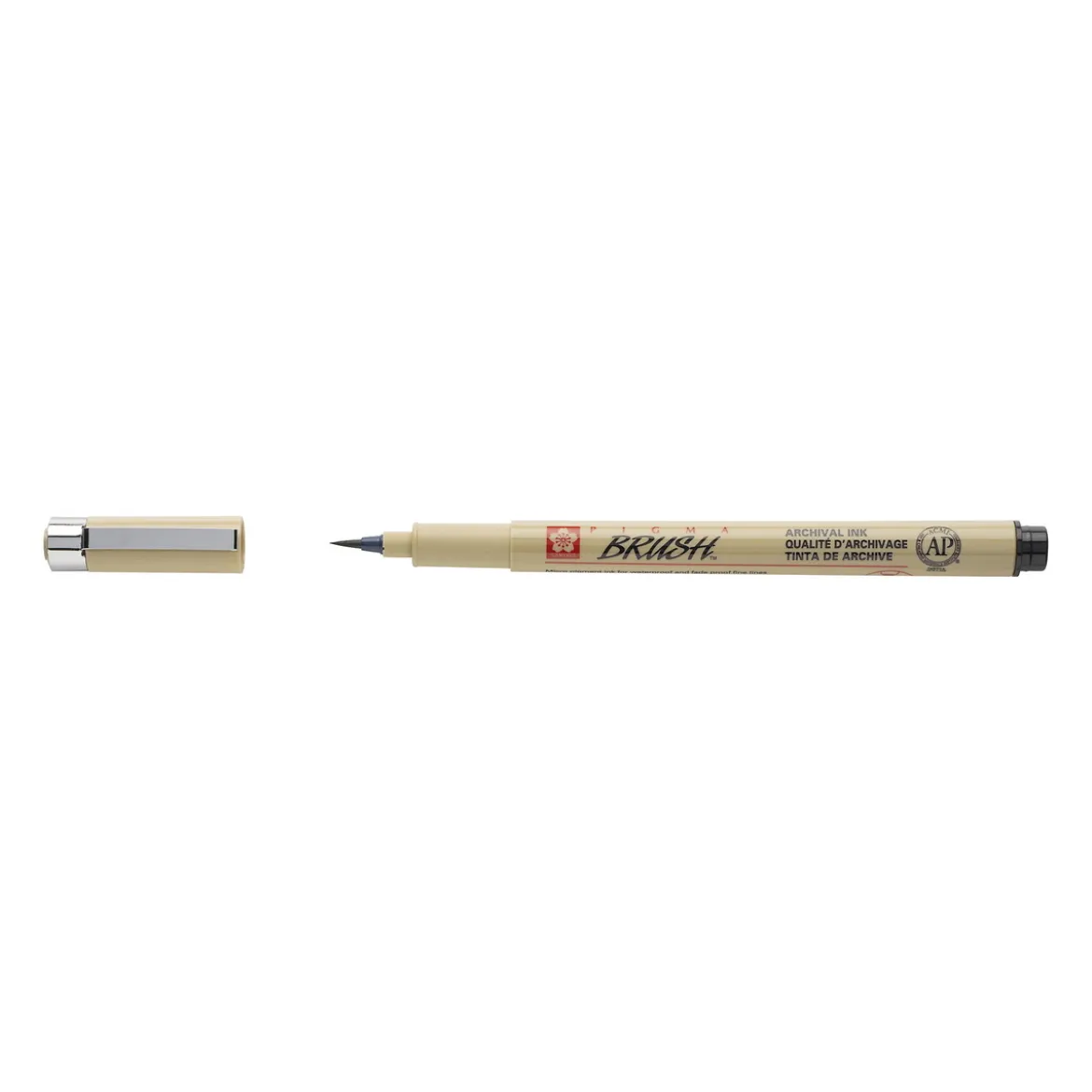 Sakura Pigma Brush Black – svart penselspiss