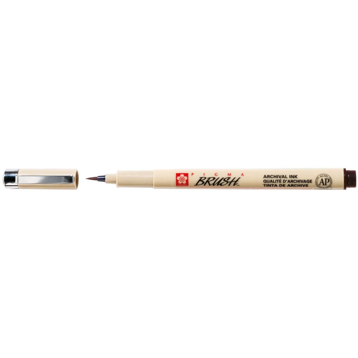Sakura Pigma Brush Dark sepia – mørk sepia penselspiss