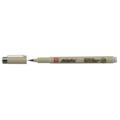 Sakura Pigma Brush Light cool grey – lysegrå penselspiss