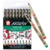 Sakura Pigma Brush penner 9stk