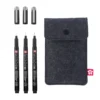 Sakura Pigma Micron Black Edition – 3 stk. fineliners #01, 03 og 05 + pennal
