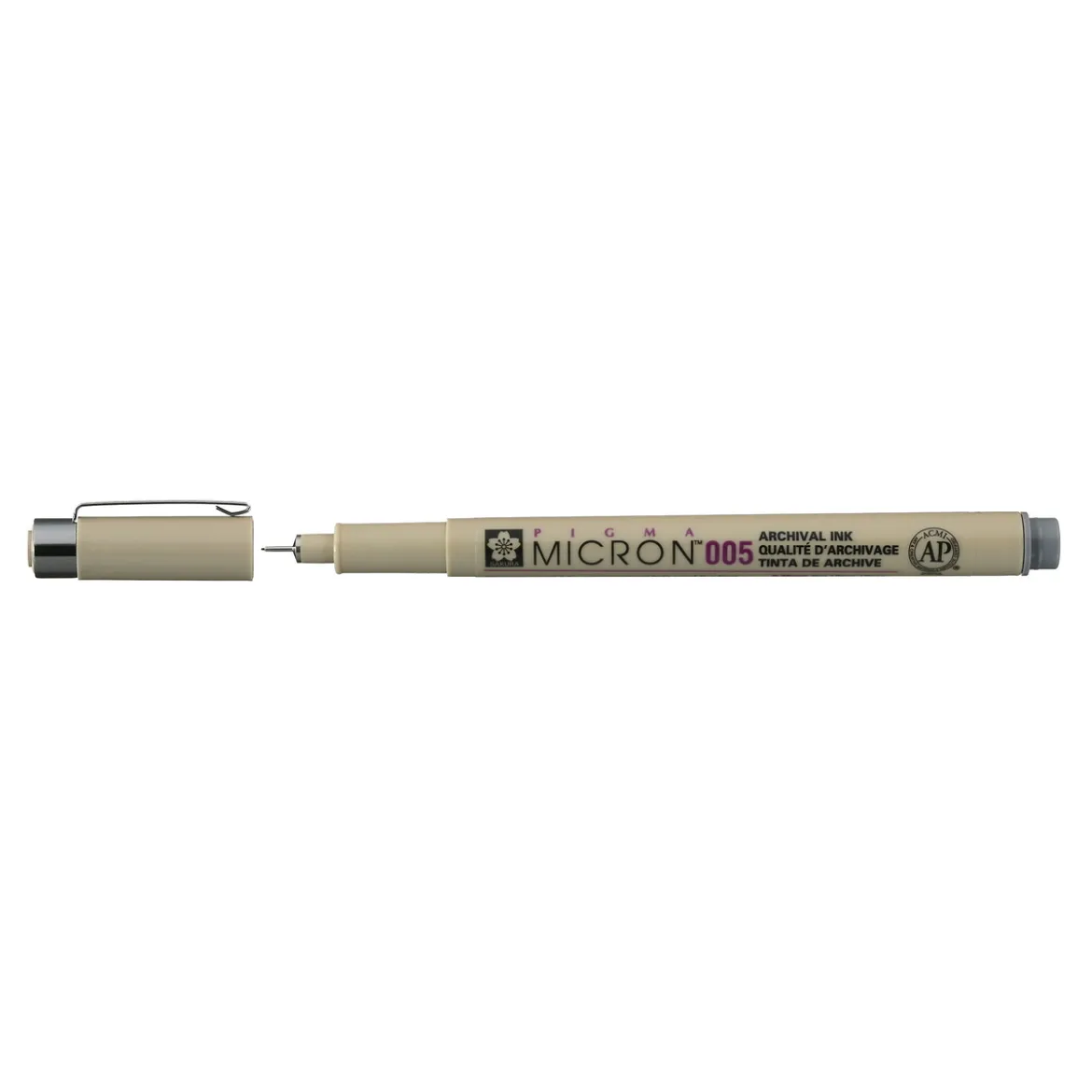 Sakura Pigma Micron 005 Cool grey – grå fineliner 0,2 mm