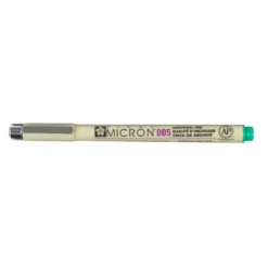 Sakura Pigma Micron 005 Green – grønn fineliner 0,2 mm