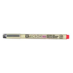 Sakura Pigma Micron 005 Red – rød fineliner 0,2 mm