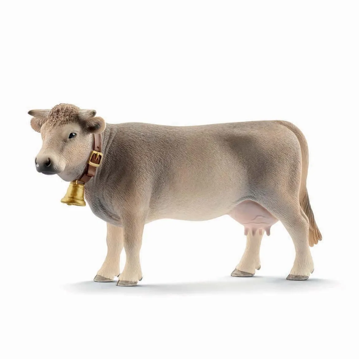 Schleich Braunvieh ku – 13 × 3,8 × 7,8 cm