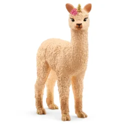 Schleich Lama-enhjørning, føll – 6 × 2,3 × 8,3 cm