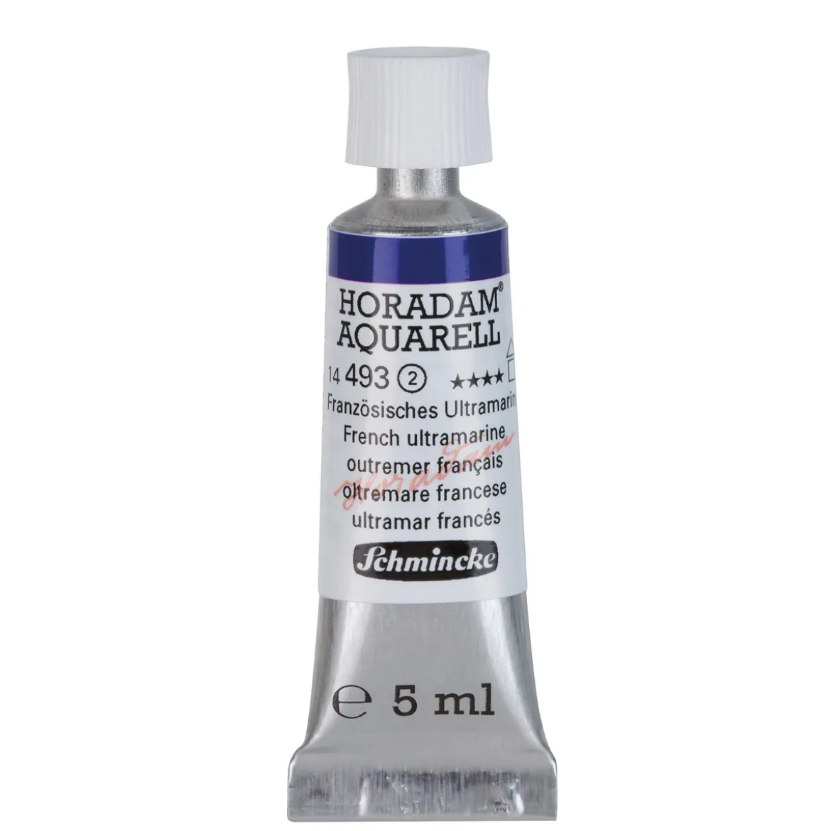 Schmincke Horadam akvarellmaling 5 ml – French ultramarine 493